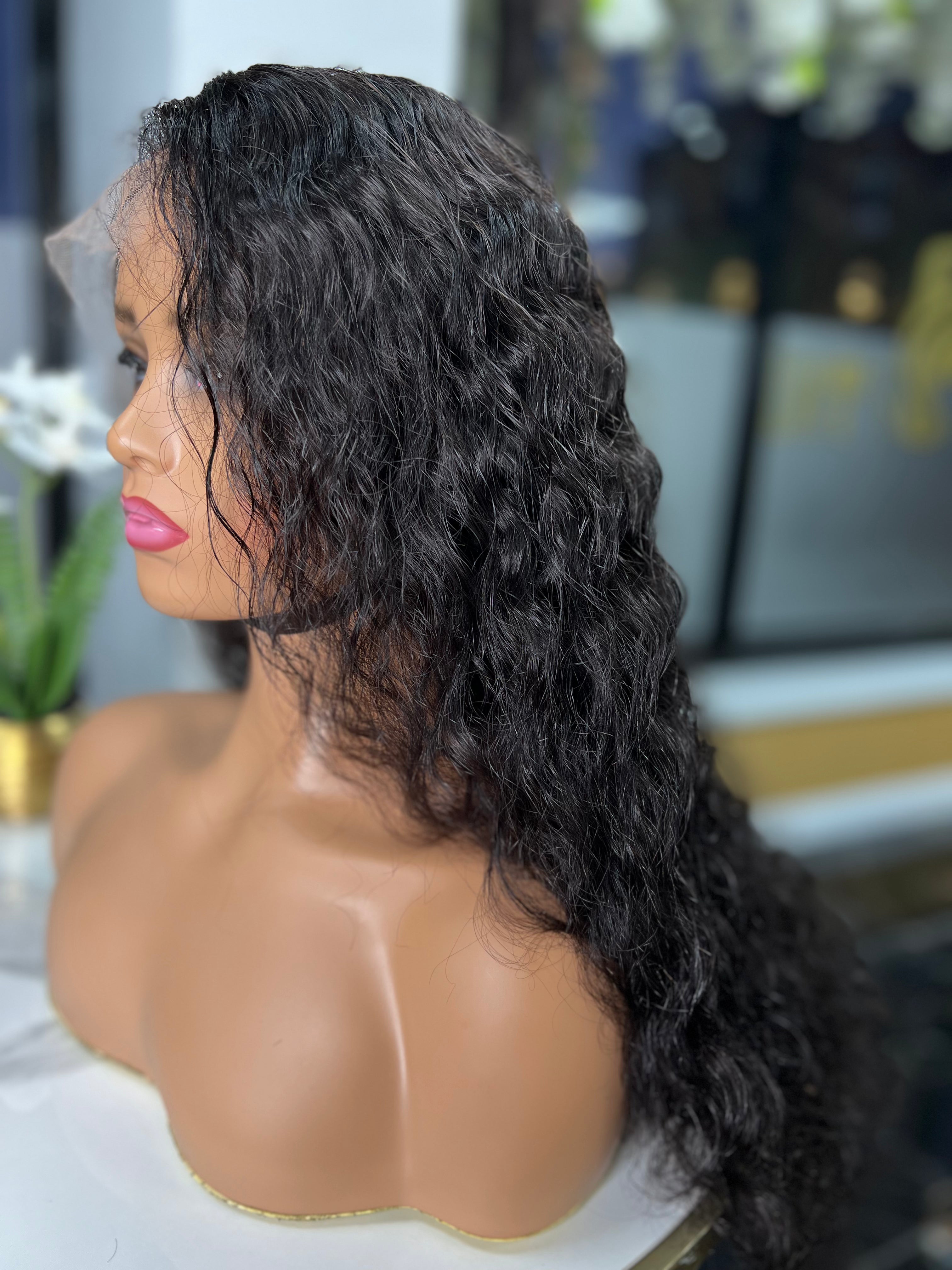 Selene 13x4 HD 20"-26" Front Lace Curly Wigs