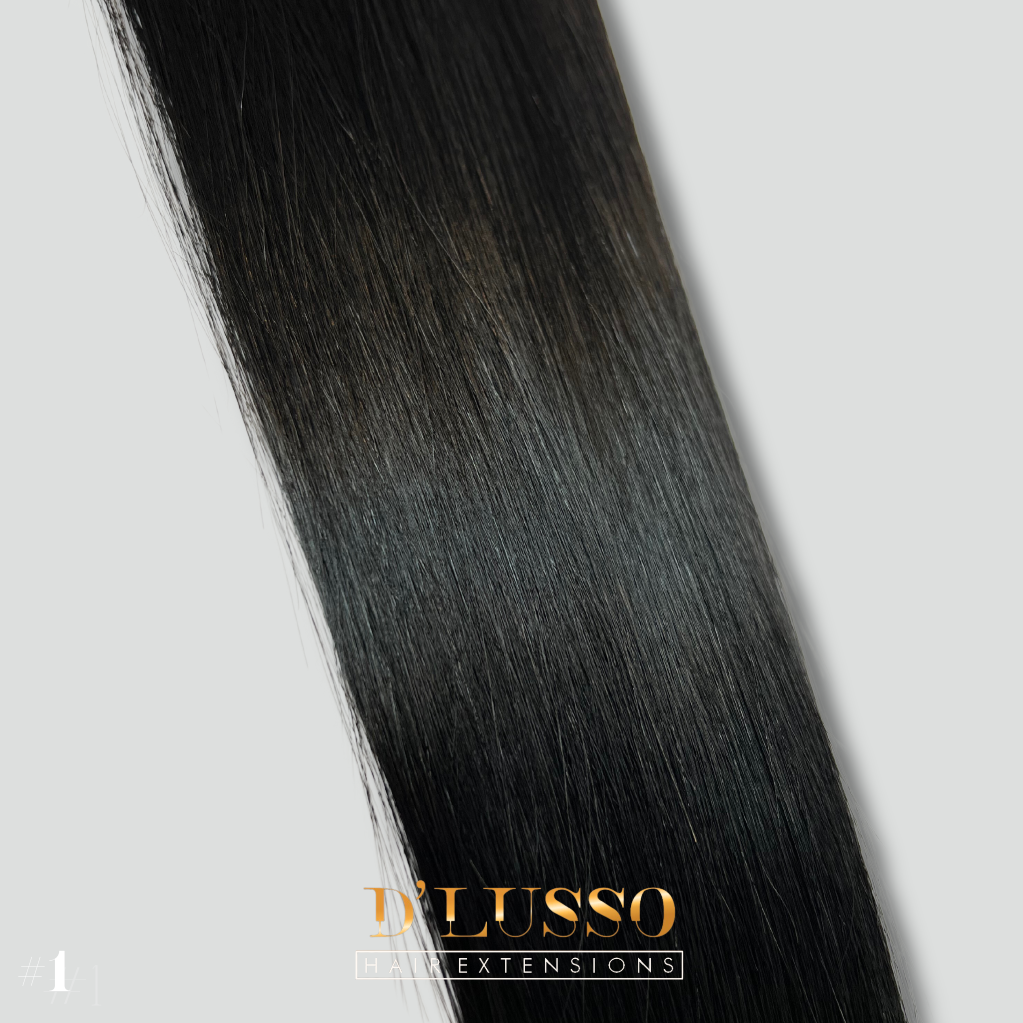 Cynosure Straight I-tips  Dark Tone Extensions 100G