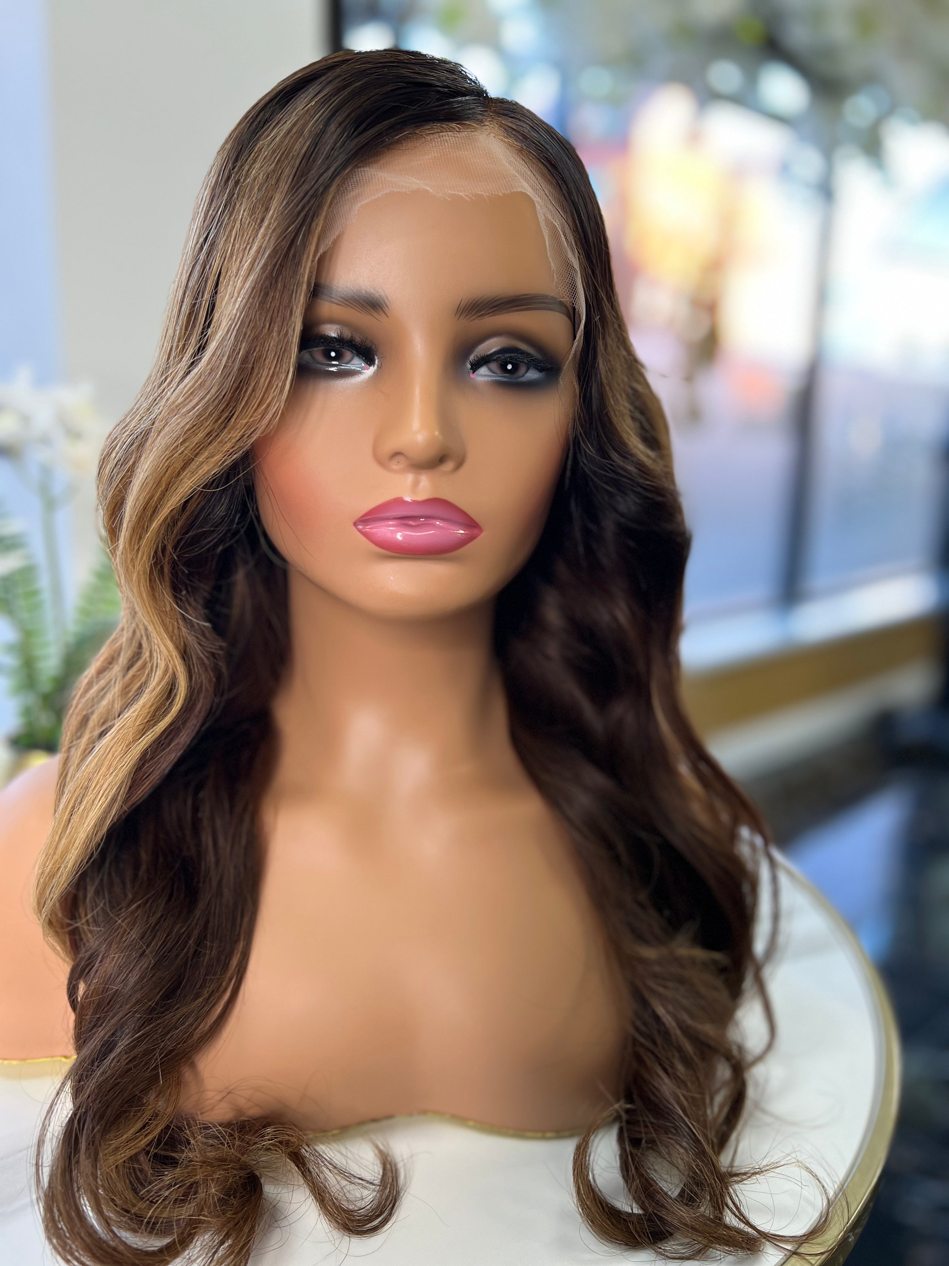 Delta (pre-order only) 18" Front Lace Custom Colour Wig