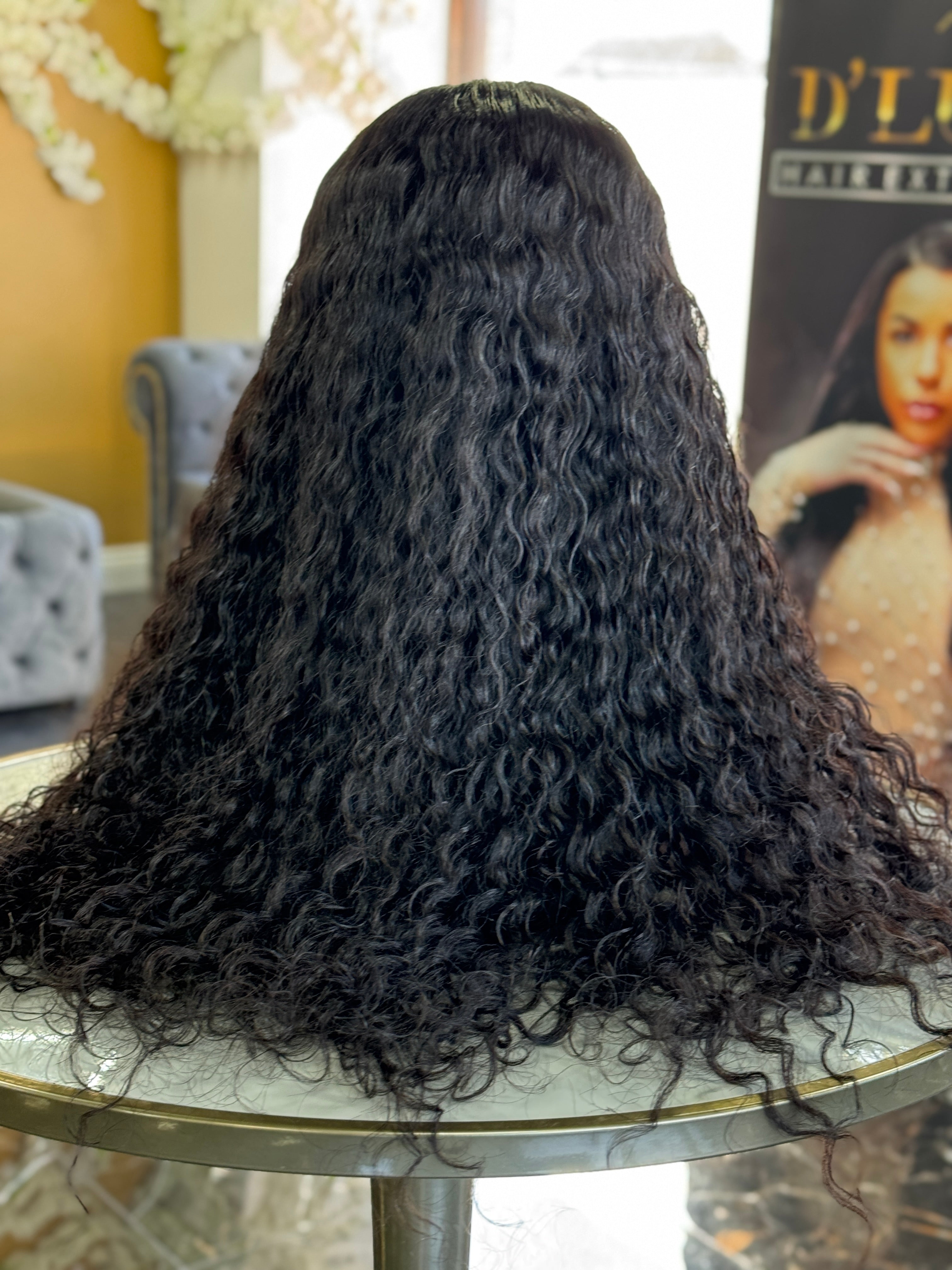 Yemaya Handmade 28” 5x5 HD Closure 300% density Wig