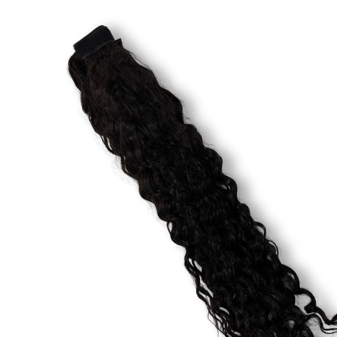 Deep wave 4x4 Ponytail