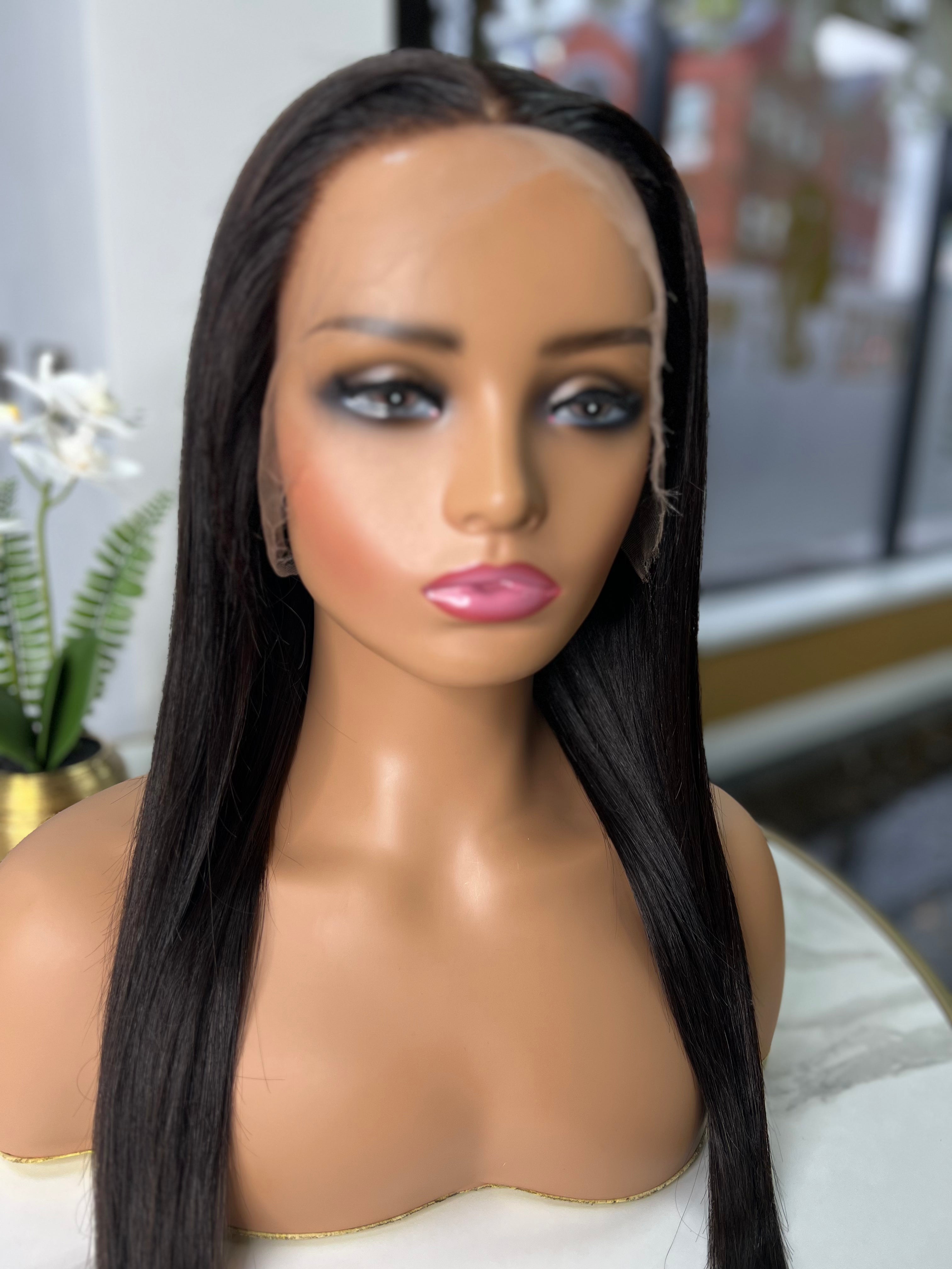 Bella 18"-24" 13x6 Straight Front Lace wig