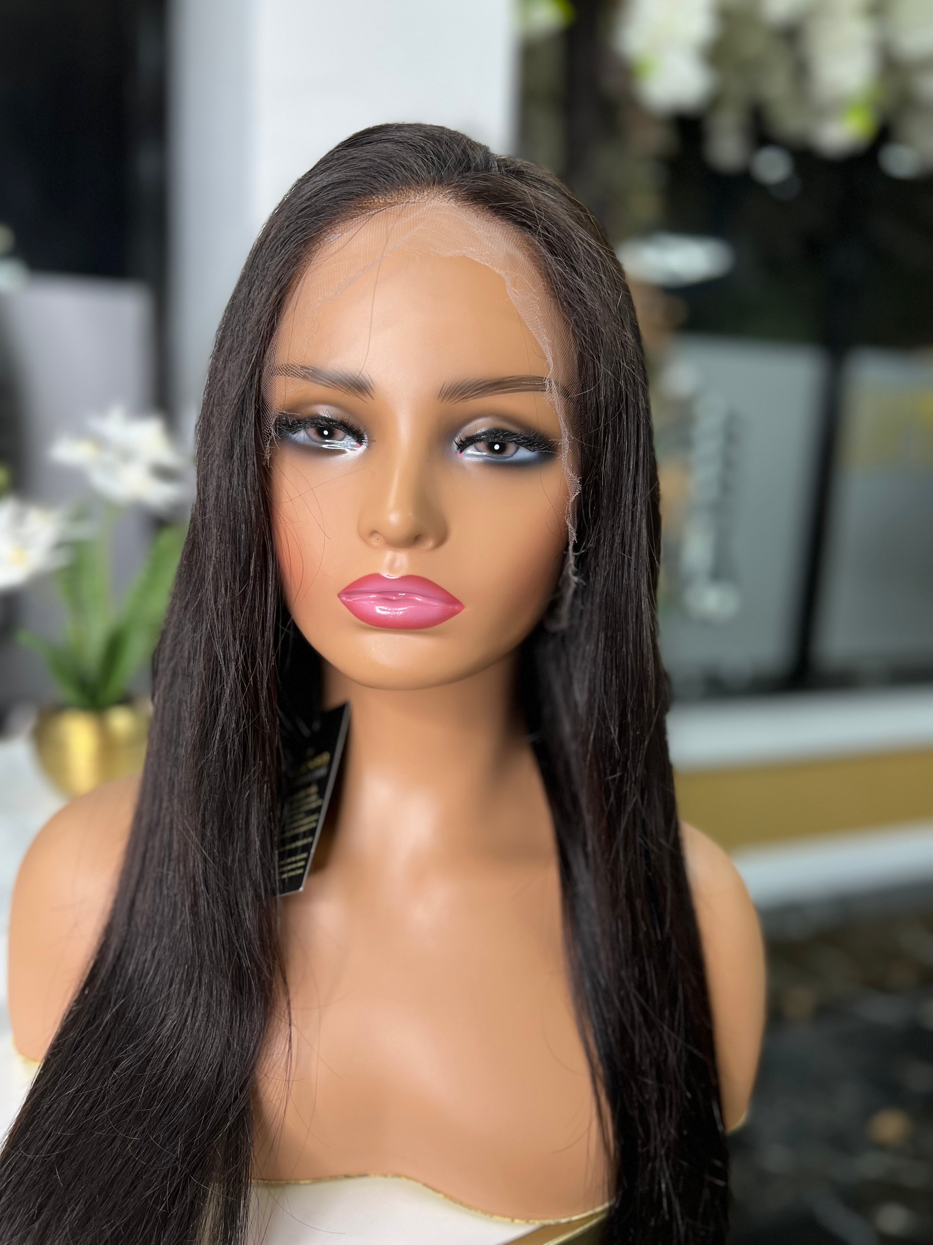 Bella 12"-26"  13x4 HD Front Lace Straight wigs