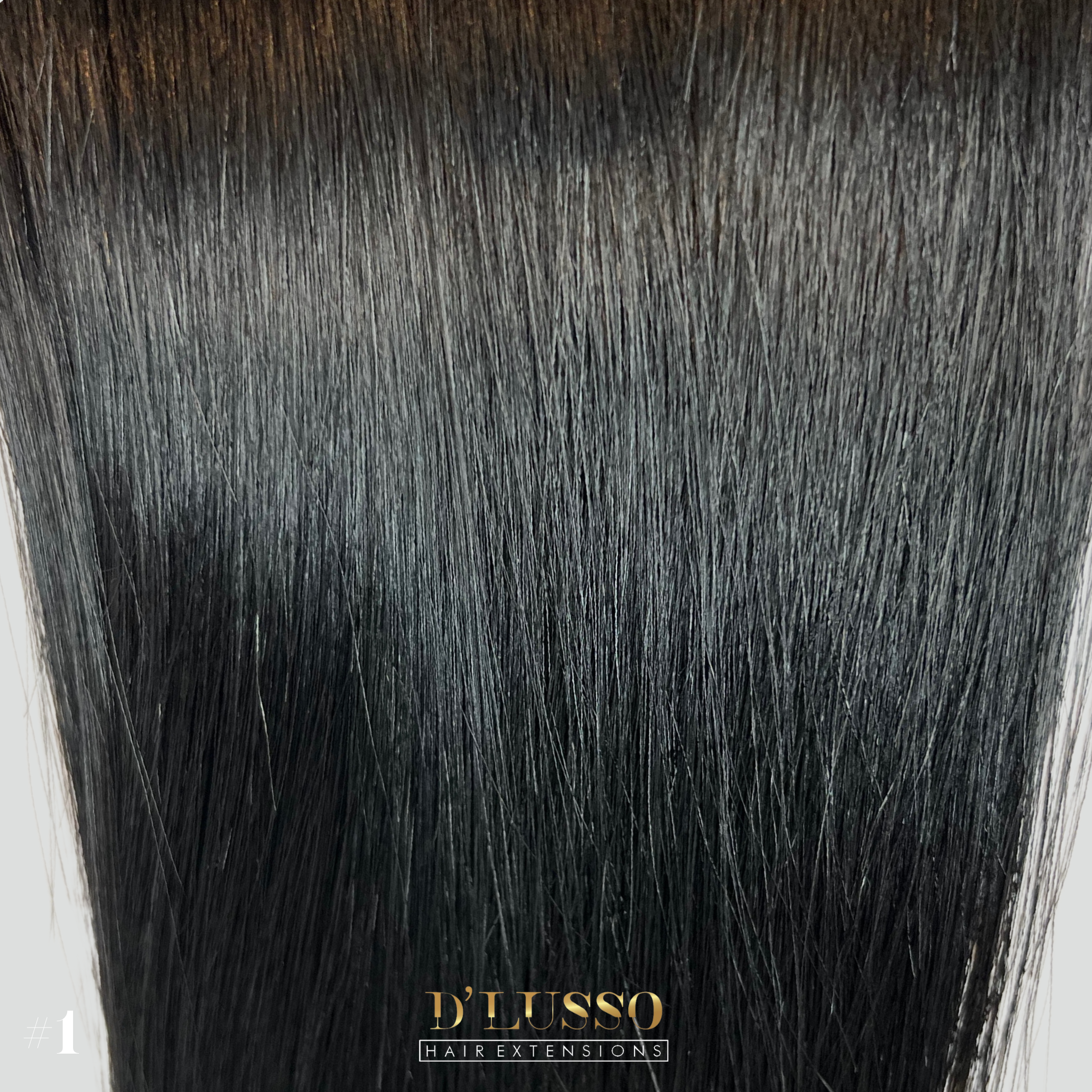 Cynosure Straight I-tips  Dark Tone Extensions 100G