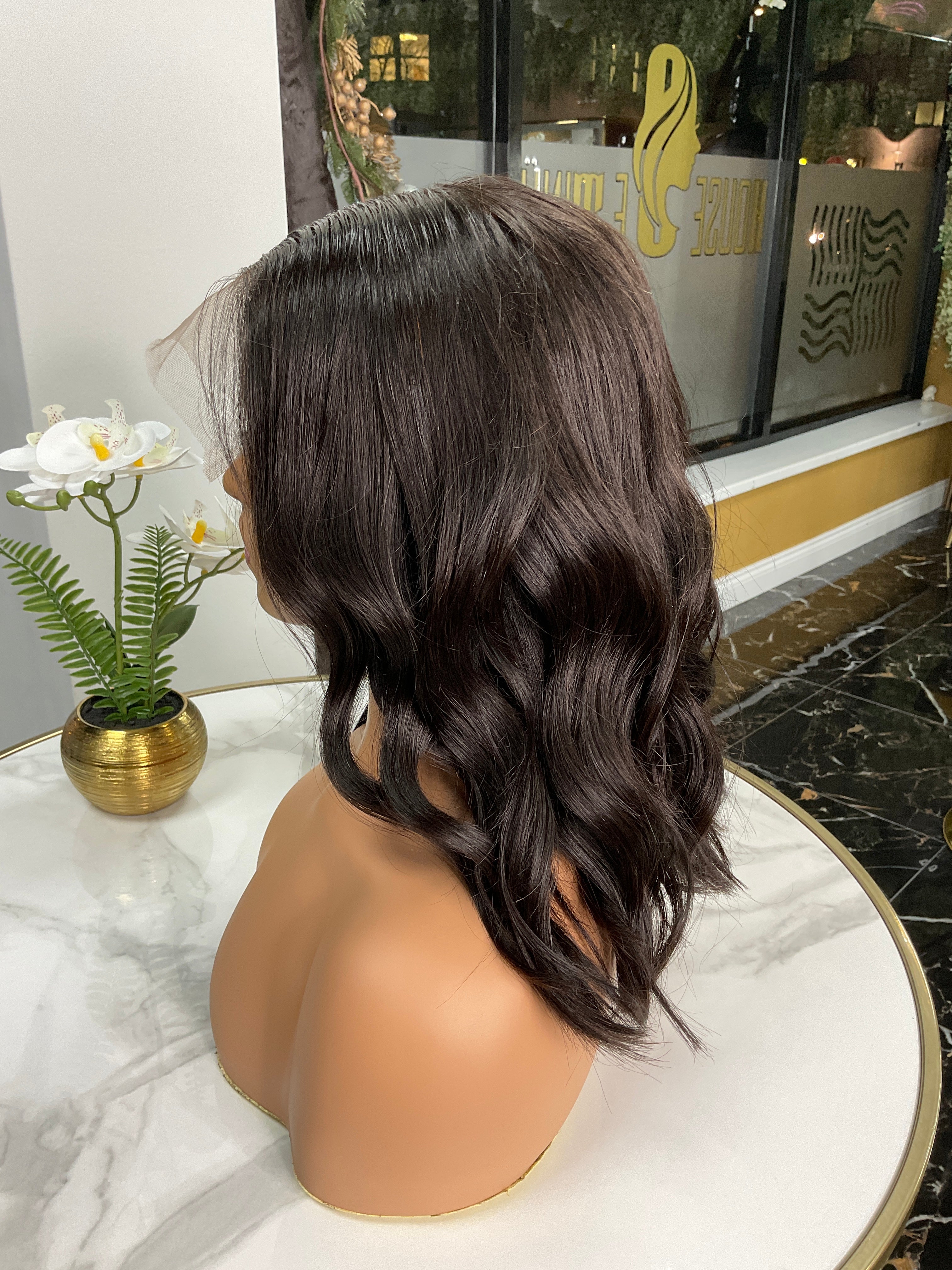 Bella 14" 7x7 Frontal Virgin Hair Wig