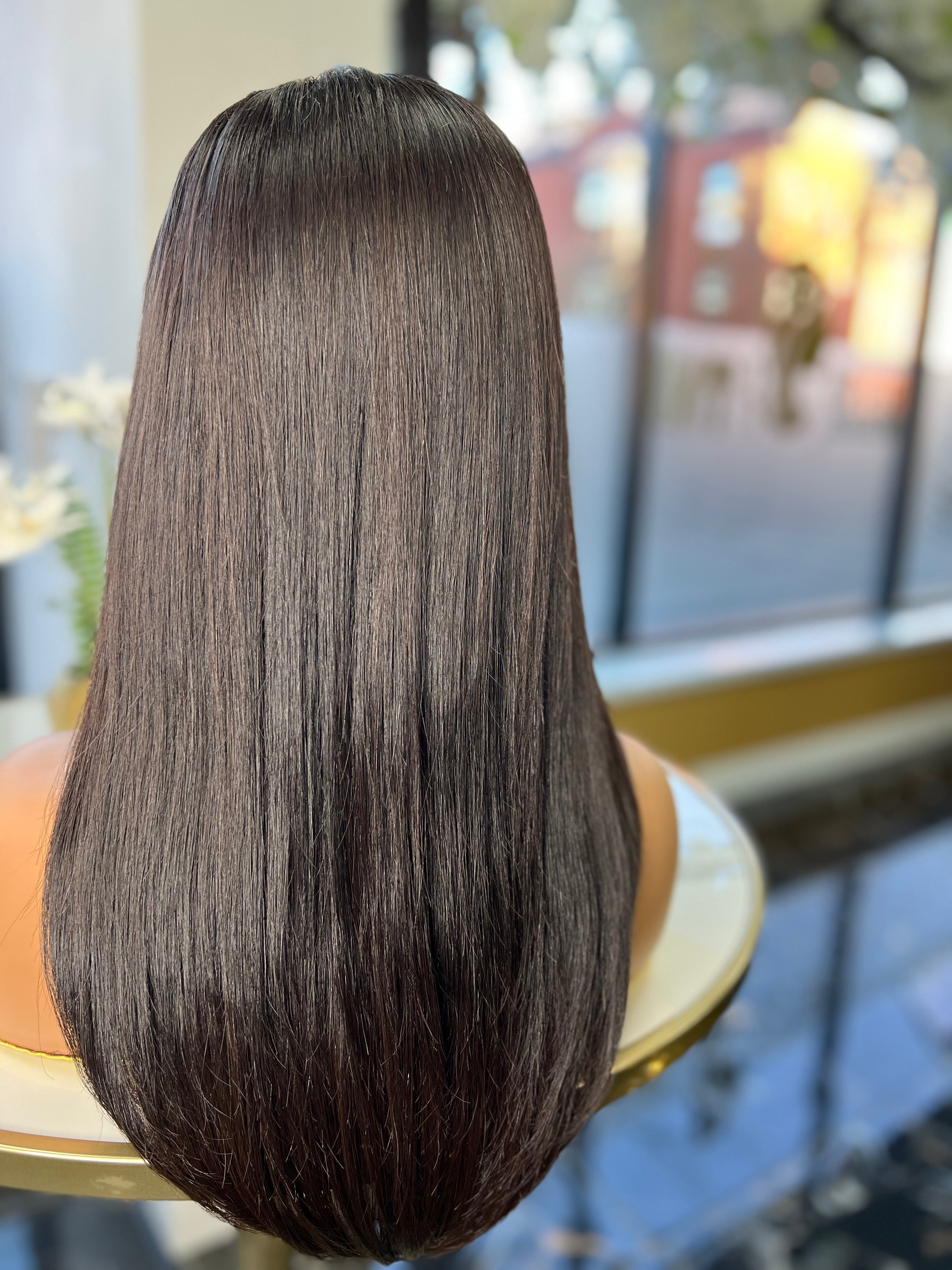Naomi 16" Straight 5x5 Closure Wig