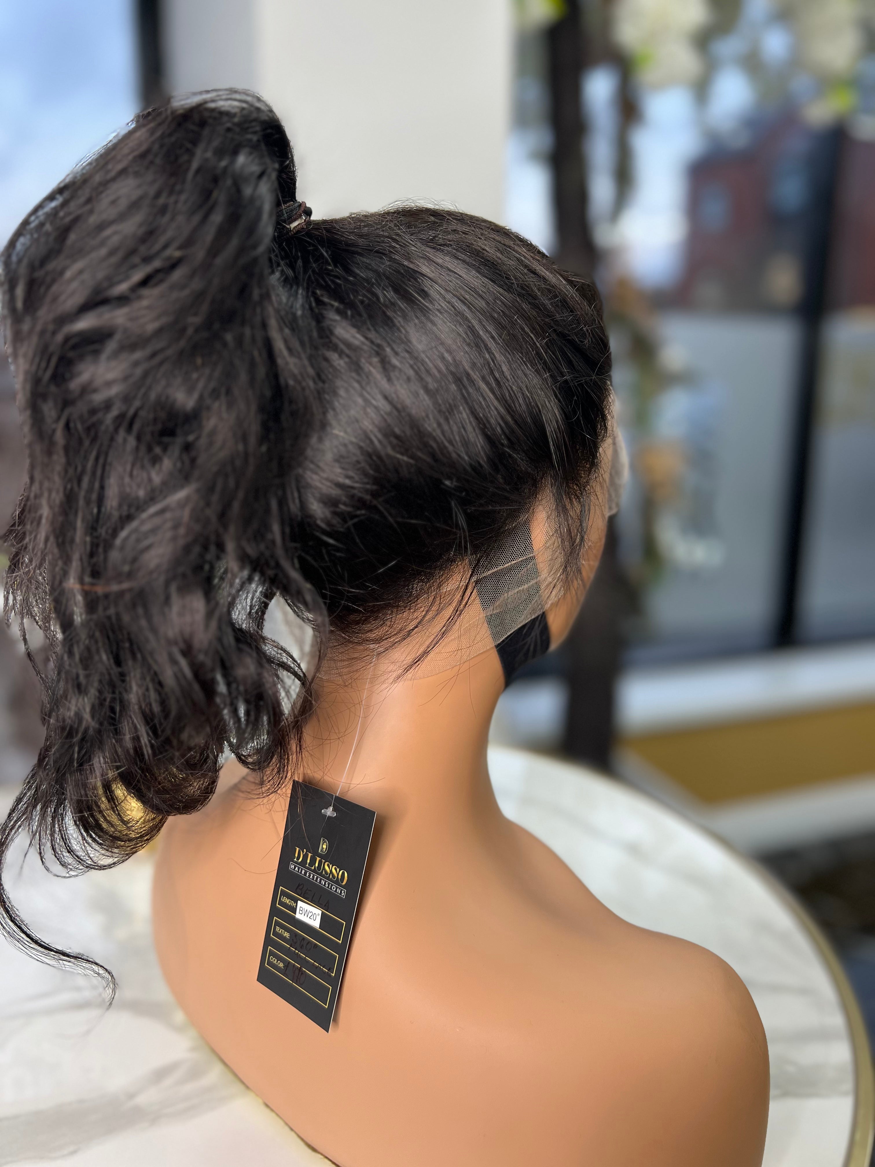 Bella 22" 360 Straight Lace Wig