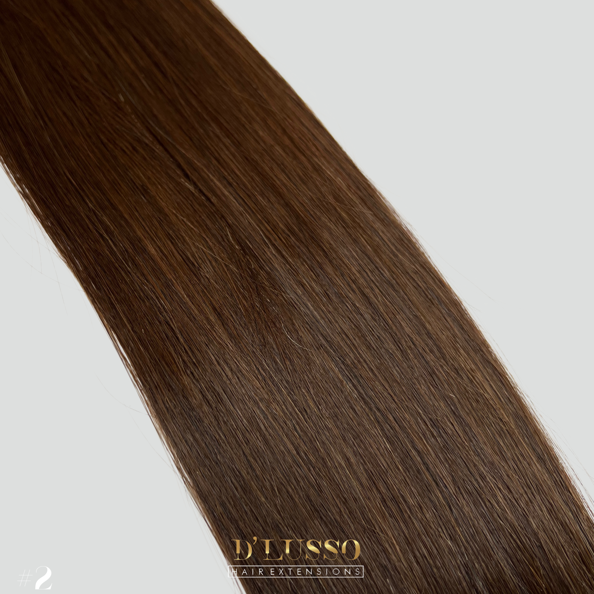 Cynosure Straight I-tips  Dark Tone Extensions 100G