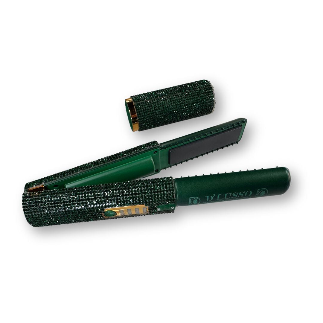 USB Hair Straightener In Green