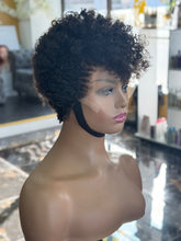 Load image into Gallery viewer, Tara 8” Pixie Curl 13x4 Front Lace Wig
