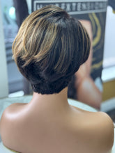 Load image into Gallery viewer, Tara Custom Colour &amp;Cut Pixie 13x4 Straight Wig
