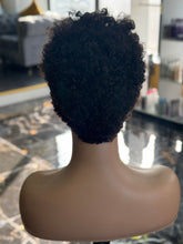 Load image into Gallery viewer, Tara 8” Pixie Curl 13x4 Front Lace Wig
